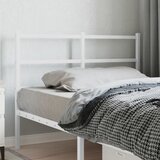 The Living Store Kovinsko vzglavje belo 120 cm - Vzglavje, (21659421) Cene
