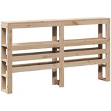 vidaXL Posteljni okvir z vzglavjem 120x200 cm trdna borovina, (21292443) | Shoptok.si