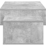  Klubska miza Betonsko siva 105 x 50 x 32,5 cm Konstruiran les, (5000120376) | Shoptok.si