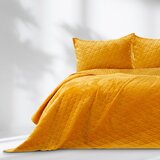 AmeliaHome Prekrivač Laila 170x270 cm, gorušičasta | shoptok.hr