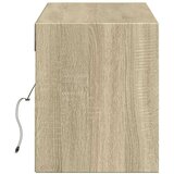 vidaXL Zidni TV ormarić s LED svjetlima boja hrasta sonome 140x31x38cm | shoptok.hr