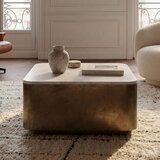 MID.YOU KLUBSKA MIZA, bela, zlate barve | Shoptok.si