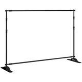  Stalak za pozadinu crni 305 x 243 cm čelični | shoptok.hr