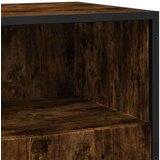 vidaXL Komoda dimljeni hrast 68x35x76 cm inženirski les | Shoptok.si