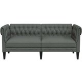  Dvosjed Chesterfield tamnosivi od tkanine | shoptok.hr