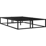  Posteljni okvir črn kovinski 120x200 cm, (20606562) | Shoptok.si