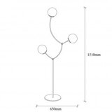 Opviq podna lampa kromozom 4001 us | ePonuda.com
