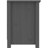 TV ormarić sivi 103 x 36,5 x 52 cm od masivne borovine | Eponuda.com