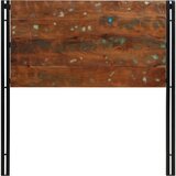 vidaXL Uzglavlje 100 cm puno drvo, prerađeno i željezo | shoptok.hr