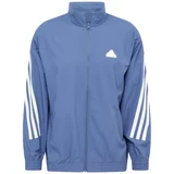 ADIDAS SPORTSWEAR Sportska jakna golublje plava / bijela