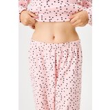 Astratex Topla pidžama od flisa za djevojčice Pink Soul duga | shoptok.hr