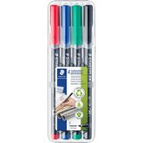 Staedtler Marker 318 WP4 0,6 mm, komplet, 4 kosi | Shoptok.si