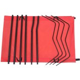  Kamp postelja 180x60x19 cm oksford blago in jeklo rde | Shoptok.si
