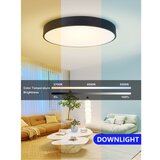 Immax NEO 07202L-LED Prigušiva plafonska svetiljka RONDATE 53W/230V crna Tuya+DO | Eponuda.com