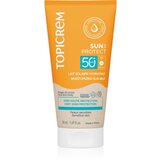 Topicrem Sun Protect Moisturizing Sun Milk hidratantno mlijeko za sunčanje SPF 50+ 50 ml | shoptok.hr