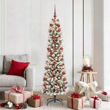  Umjetno božićno drvce Bijelo 180 cm PVC i Metal i Plastika | Eponuda.com