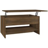  Stolić za kavu Smeđa hrasta 80x50x40 cm konstruirano drvo | Eponuda.ba