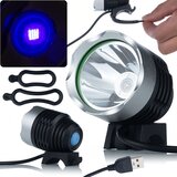 Rosfix UV Svetilka Za Utrjevanje Soldermaske – USB 5V, 3 Načini Svetlobe, 2 UV LED, 1 M Kabel, Vijolična, (5000243668) | Shoptok.si