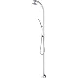  Vrtni tuš sa sivom bazom 220 cm aluminijski | shoptok.hr