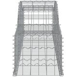  Lučne gabionske košare 15 kom 300x50x40/60 cm pocinčano željezo | shoptok.hr
