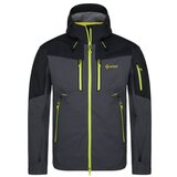 Kilpi Men's outdoor waterproof jacket HASTAR-M Dark gray | shoptok.hr