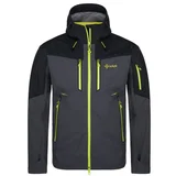 Kilpi Men's outdoor waterproof jacket HASTAR-M Dark gray