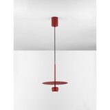 Nova Luce Rdeča aluminijasta LED viseča svetilka ø 30 cm Edem – | Shoptok.si