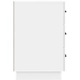  Noćni ormar s ladicama Bijela visokog sjaja 43 x 41 x 63,5 cm | shoptok.hr