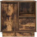  Noćni ormar s ladicama 2 pcs Dimljeni hrast 50 x 34,5 x 50 cm. | shoptok.hr