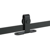  Komplet za drsna vrata omare 122 cm ogljikovo jeklo, (22156847) | Shoptok.si