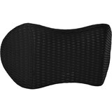  Jastuk za leđa Crna Pjena za pamćenje 46 x 24 x 11 cm | shoptok.hr