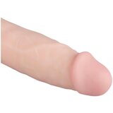 Real Fantasy Dwane - vibrator na baterije, realističan, s ljepljivim potplatima 31 cm (prirodni) | shoptok.hr