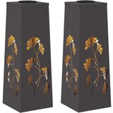  Solarna LED svjetlost za stazu 2 pcs Crna Hladno valjana čelika | shoptok.hr