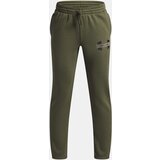 Under Armour Boys' Sweatpants UA Rival Flc Cblck Grphc Jgr-GRN - Boys Cene