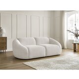 Bobochic Paris Bela sedežna garnitura iz tkanine bouclé 230 cm Tina – | Shoptok.si