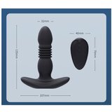 Mizzzee Vrteči se masaž prostate analnega vibratorja 73009051 ABS USB, (21691328) | Shoptok.si