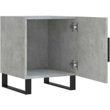  Nočna omarica 2 kosa betonsko siva 40x40x50 cm inženirski les, (20808313) | Shoptok.si
