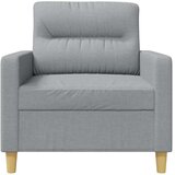  Fotelja svjetlosiva 60 cm od tkanine | shoptok.hr