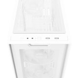 Asus A21 PLUS microATX računalniško ohišje, kaljeno steklo, štirje 120mm ARGB ventilatorji, podpora za BTF osnovne plošče, belo - 90DC00H3-B19010 | Shoptok.si
