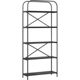  Polica Crni hrast 80 x 30 x 183 cm Konstruirano drvo | shoptok.hr