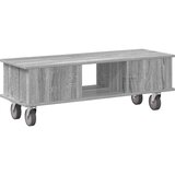 TV stalak Siva Sonoma 100 x 35 x 35 cm Konstruirano drvo | shoptok.hr