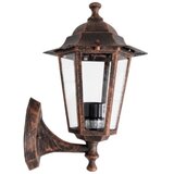 Arte ILLUMINA šestougaona zidna baštenska svetiljka E27, IP44, bronza 154-55123 Cene