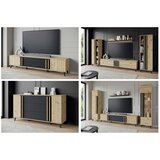 XXXL Dnevni Regal Helsinki 1, Barva Hrasta, 4-Delno | Shoptok.si