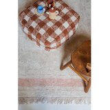 Lorena Canals Rožnata/kremno bela pralna ročno tkana bombažna preproga 140x200 cm Gastro Rose – | Shoptok.si