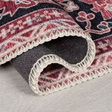 Flair Rugs Bordo rdeča pralna preproga iz mešanice recikliranih vlaken 80x150 cm Windsor – | Shoptok.si