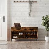 vidaXL Klupa za cipele boja hrasta 102 x 35 x 55 cm konstruirano drvo Cijene