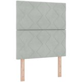  Krevet od pjene s madracem i LED-om Svjetlosiva 80 x 200 cm | shoptok.hr