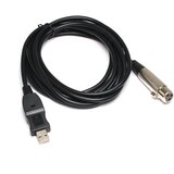  Kabl USB na XLR mikrofonski audio kabl JWD-AU22 3M Cene