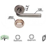 Dabel kvaka roz za vrata beograd inox 52/11/120/8/9 6x6 | ePonuda.com