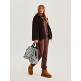 Sinsay Sherpa jakna sa stajaćim ovratnikom i patentnim zatvaračem | shoptok.hr